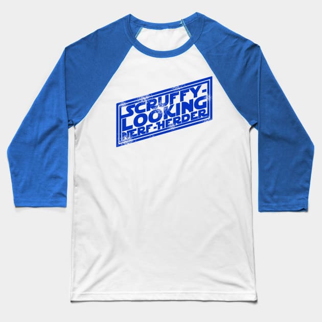 Who's Scruffy Looking? Baseball T-Shirt by PopCultureShirts